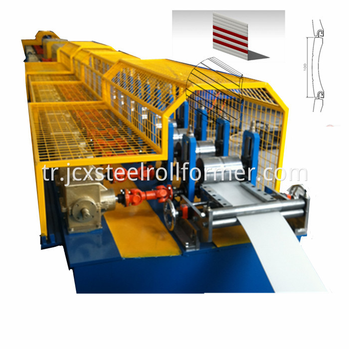 shutter door form machine